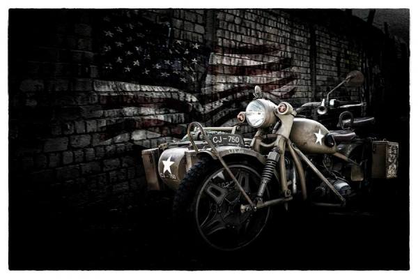 Photograph Tal Flint  Flint Born In The Usa on One Eyeland